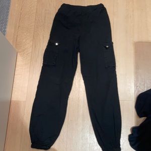 Pretty little thing black cargo pants